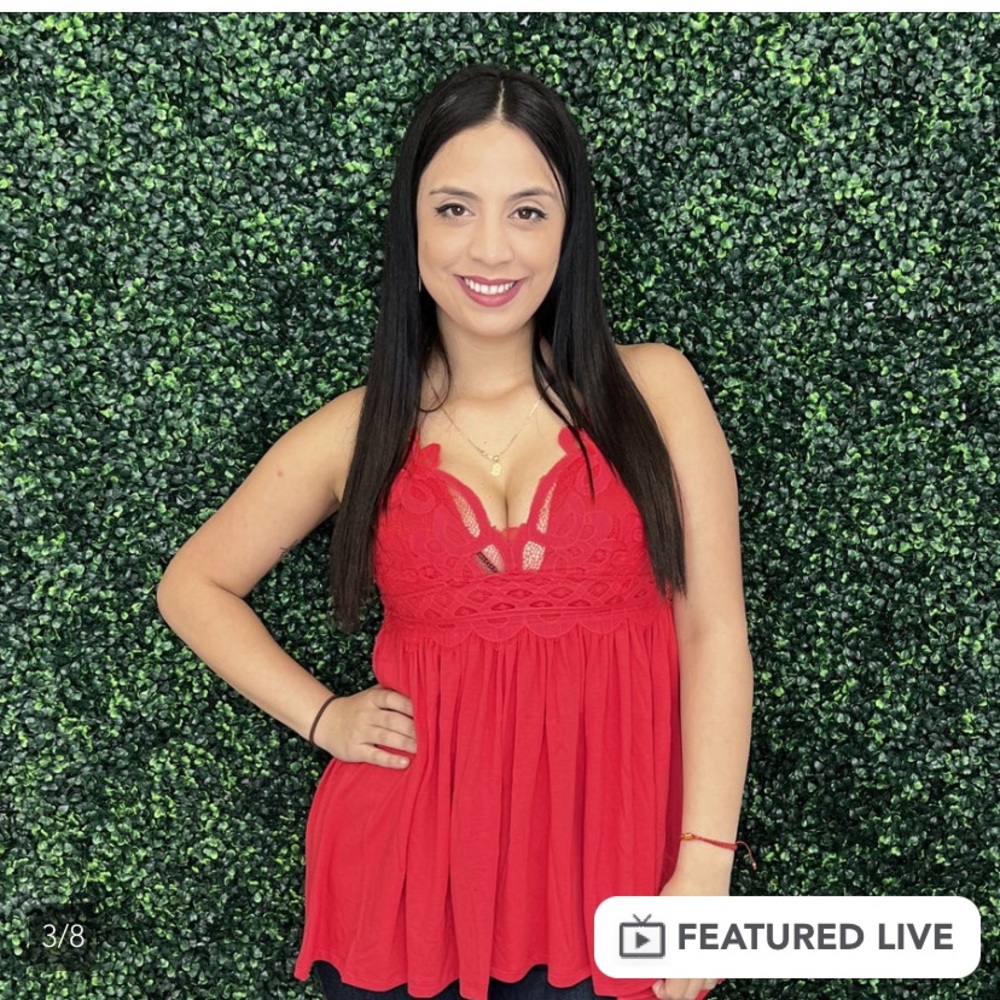 Zenana crochet tank top